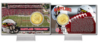 University of Maryland Bronze Coin Card