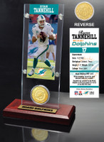 Ryan Tannehill Ticket & Bronze Coin Acrylic Desk Top