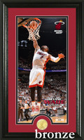 Dwayne Wade Bronze Coin Panoramic Photo Mint