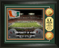 University of Miami Gold Coin Photo Mint
