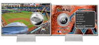 Marlins Park Silver Coin Card