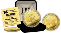 University Of Michigan 11-Time National Champions Gold Coin