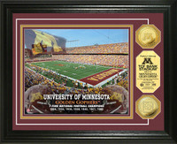 University of Minnesota Stadium Gold Coin Photo Mint