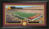 University Of Minnesota Stadium Bronze Coin Panoramic Photo Mint