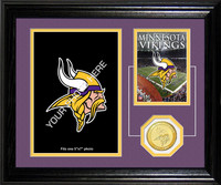 Minnesota Vikings Framed Memories Desktop Photo Mint