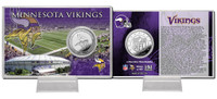 Minnesota Vikings Silver Coin Card