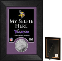 Minnesota Vikings Selfie Minted Coin Mini Mint