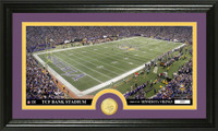 Minnesota Vikings Stadium Bronze Coin Panoramic Photo Mint