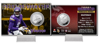 Teddy Bridgewater Silver Coin Card