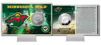 Minnesota Wild Silver Coin Card