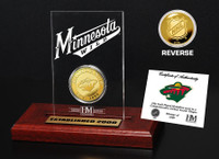 Minnesota Wild Etched Acrylic Desktop