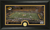 University of Missouri Stadium Bronze Coin Panoramic Photo Mint