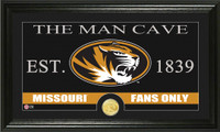 University of Missouri Man Cave Bronze Coin Panoramic Photo Mint