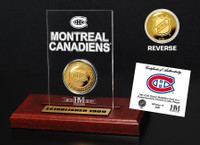 Montreal Canadiens Etched Acrylic Desktop