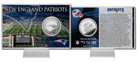 New England Patriots Silver Coin Card