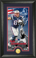 Rob Gronkowski Supreme Bronze Coin Panoramic Photo Mint