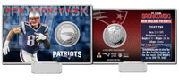 Rob Gronkowski Silver Coin Card