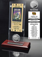 Super Bowl 38 Ticket & Game Coin Collection