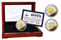   New England Patriots Super BowlxLIX Champions Two-Tone Mint Coin