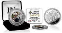 Drew Brees Silver Color Coin