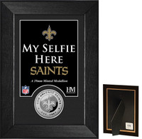 New Orleans Saints Selfie Minted Coin Mini Mint