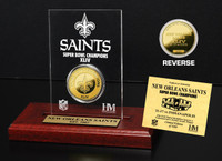 New Orlean Saints SB Champs Etched Acrylic