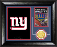 New York Giants Framed Memories Desktop Photo Mint