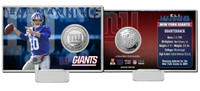 Eli Manning Silver Coin Card