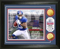 Odell Beckham Jr. 2014 NFL ROY Gold Coin Photo Mint
