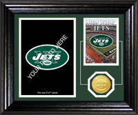 New York Jets Framed Memories Desktop Photo Mint