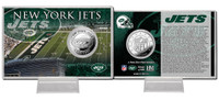 New York Jets Silver Coin Card