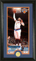 Carmelo Anthony Bronze Coin Panoramic Photo Mint