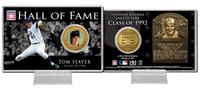 Tom Seaver Class of 1992 Hall of Fame Bronze Coin Card