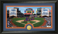 New York Mets Traditions Bronze Coin Panoramic Photo Mint