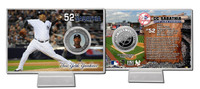 CC Sabathia Silver Plate Coin Card