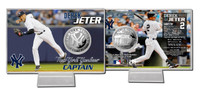 Derek Jeter Silver Coin Card