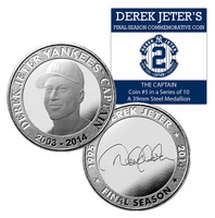 Derek Jeter Final Season The Captain Coin #5