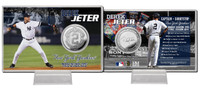 Derek Jeter Final Season Silver Coin Card