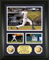 Derek Jeter Gold Coin Showcase Photo Mint
