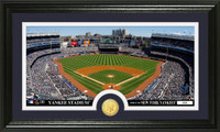 New York Yankees Minted Coin Panoramic Photo Mint