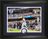 Derek Jeter Final Opening Day Silver Coin Photo Mint