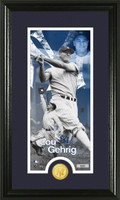 Lou Gehrig Supreme Bronze Coin Panoramic Photo Mint