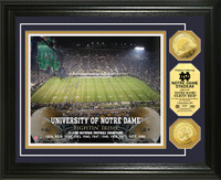 University of Notre Dame Gold Coin Photo Mint
