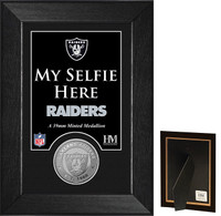 Oakland Raiders Selfie Minted Coin Mini Mint