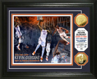 Kevin Durant 2014 NBA MVP & Scoring Title Gold Coin Photo Mint
