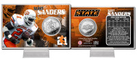 Barry Sanders Oklahoma State Minted Coin Card