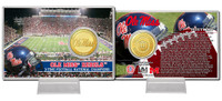 University of Mississippi Bronze Coin Card