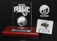 Orlando Magic 24KT Gold Coin Etched Acrylic