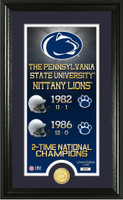Penn State University Legacy Bronze Coin Panoramic Photo Mint