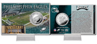 Philadelphia Eagles Silver Coin Card